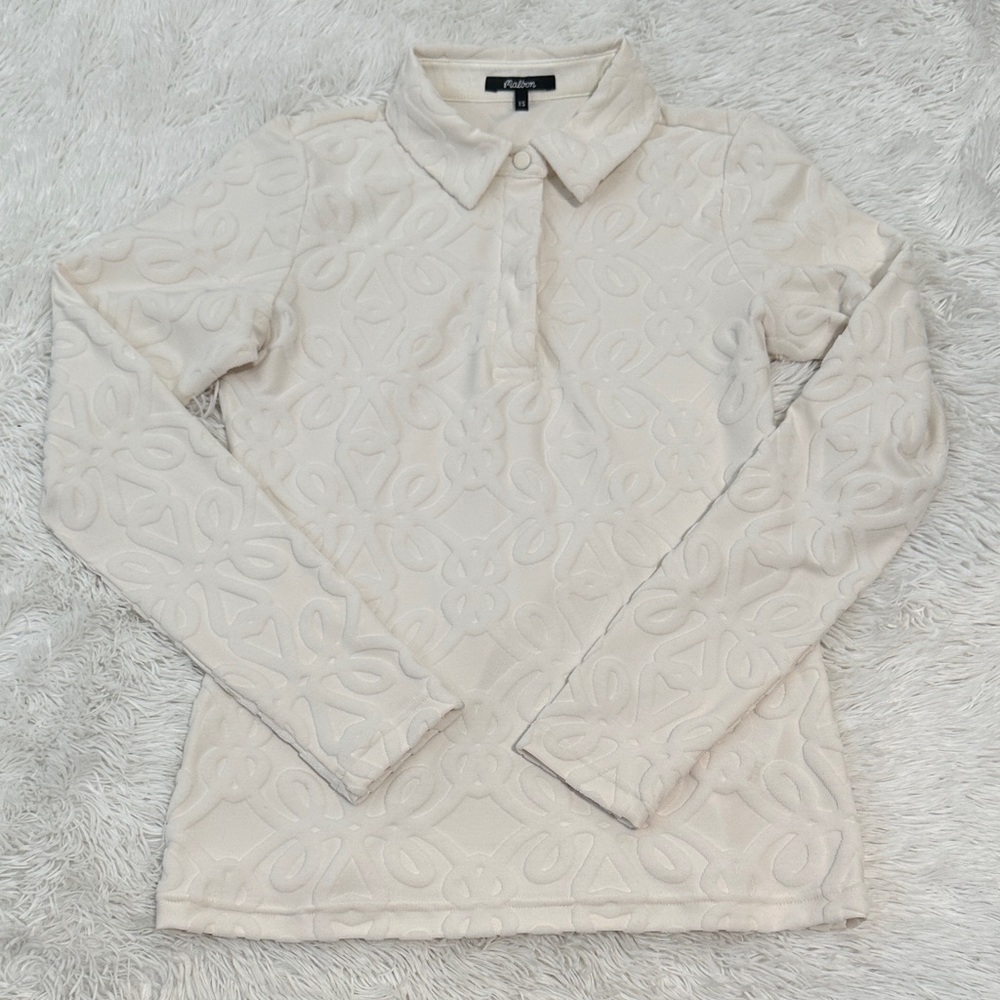 ❤️ NWOT Malbon Sophie Long Sleeve Polo